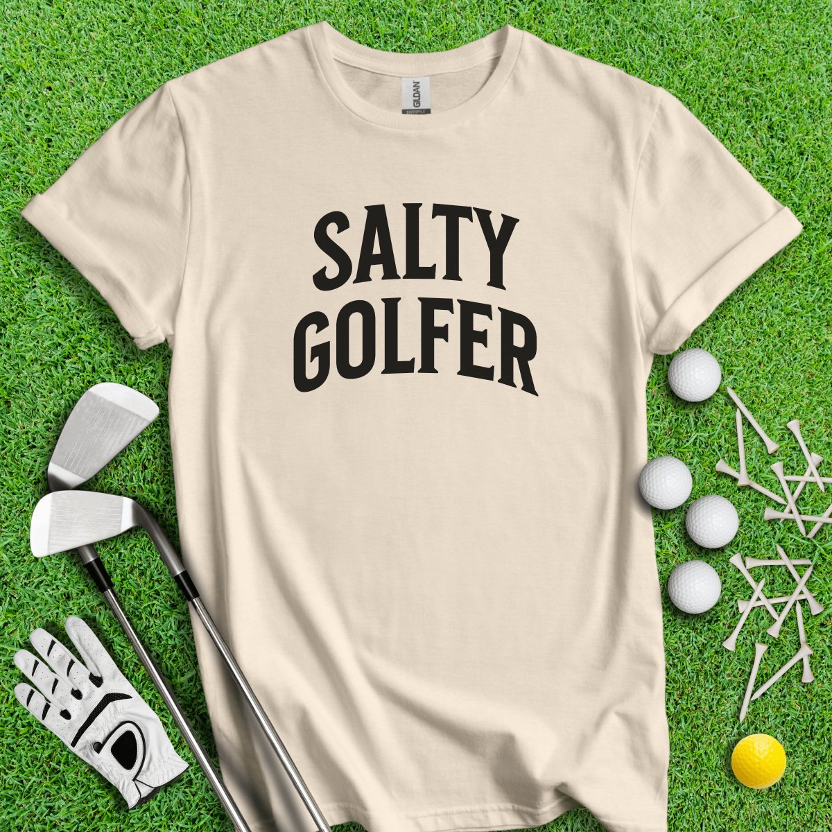 Salty Golfer T - Shirt - TeeHee Golf Gear