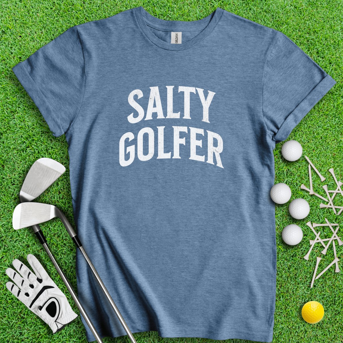 Salty Golfer T - Shirt - TeeHee Golf Gear