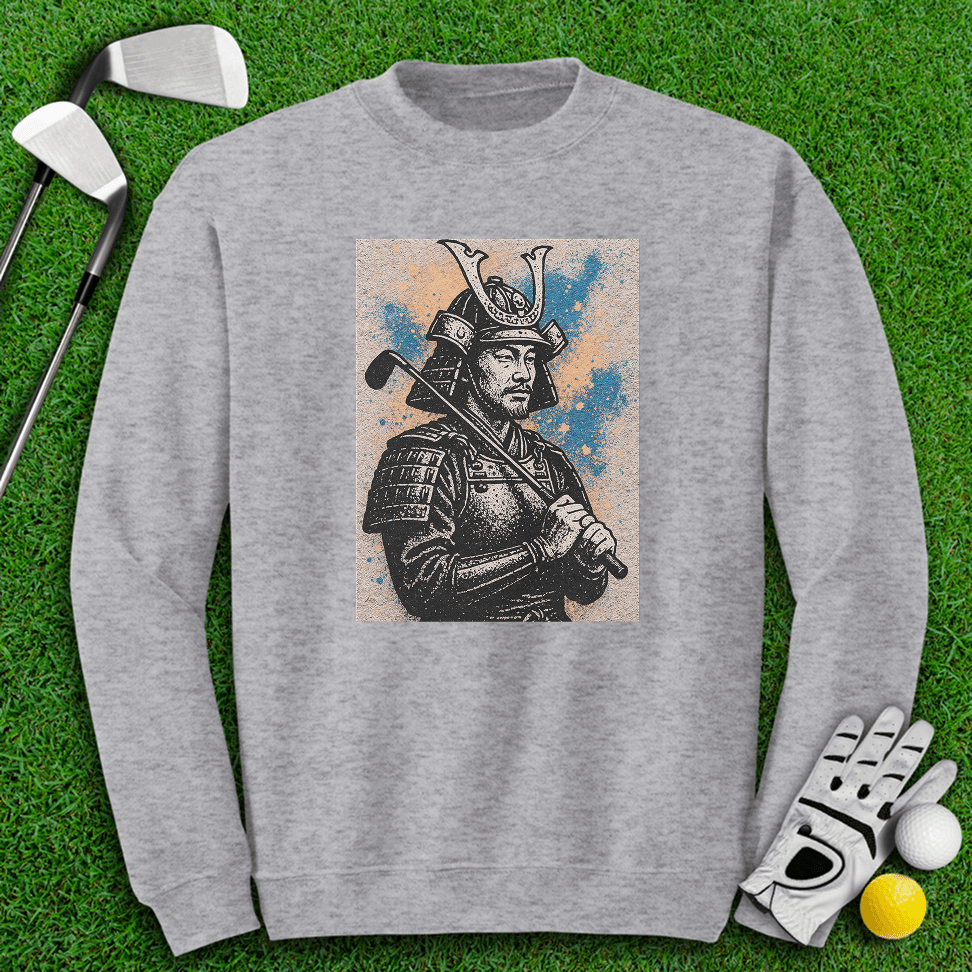 Samurai Golfer Crewneck - TeeHee Golf Gear