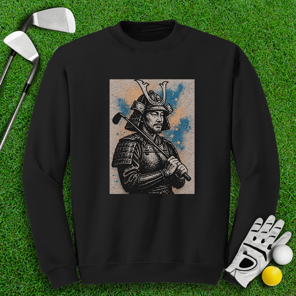 Samurai Golfer Crewneck - TeeHee Golf Gear