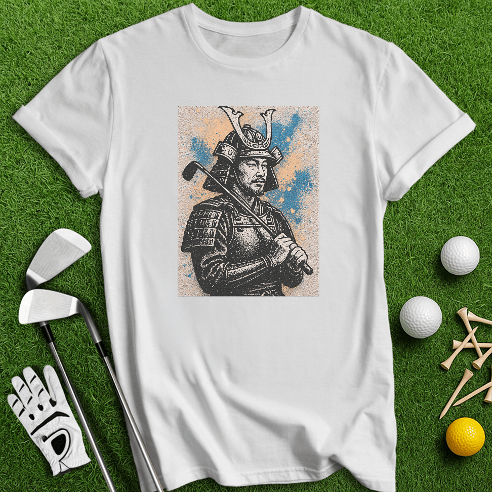 Samurai Golfer T-shirt - TeeHee Golf Gear