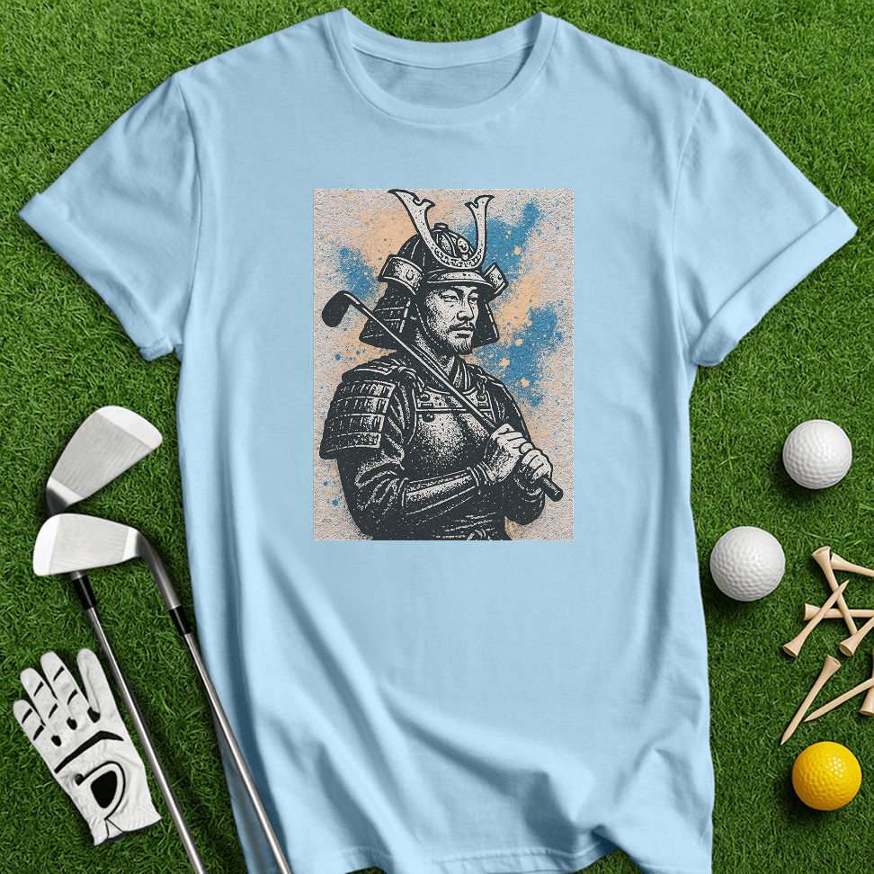 Samurai Golfer T-shirt - TeeHee Golf Gear