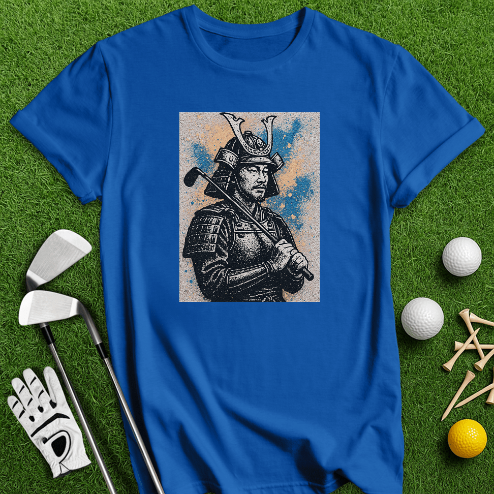 Samurai Golfer T-shirt - TeeHee Golf Gear