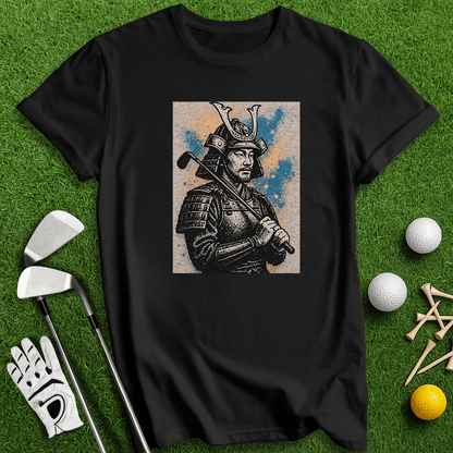 Samurai Golfer T-shirt - TeeHee Golf Gear