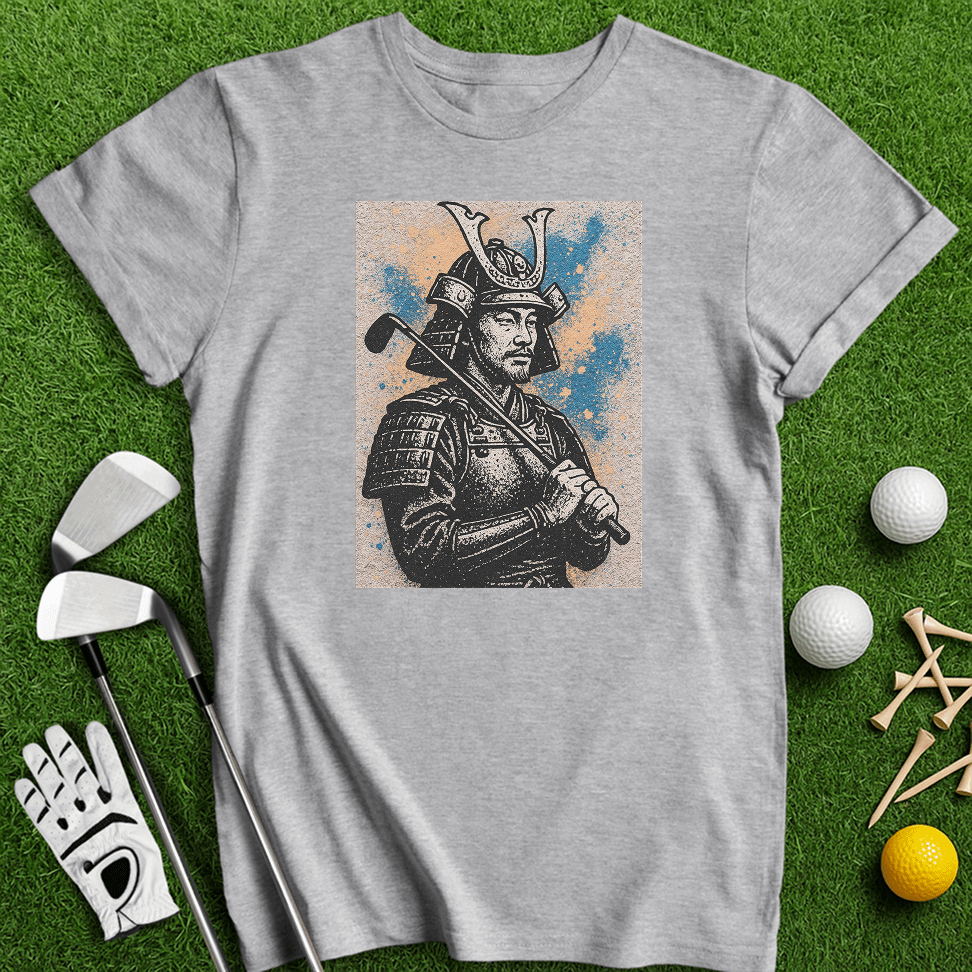 Samurai Golfer T-shirt - TeeHee Golf Gear