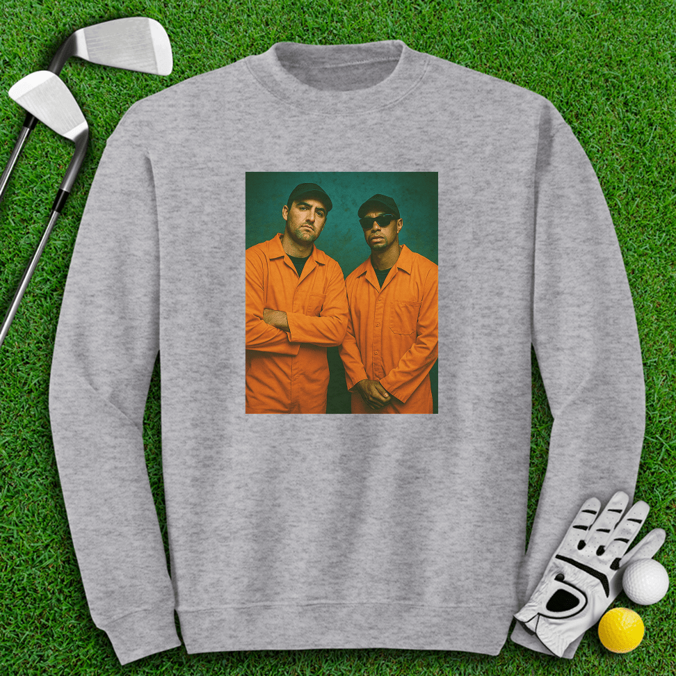 Scheffler Woods Mugshot Crewneck - TeeHee Golf Gear