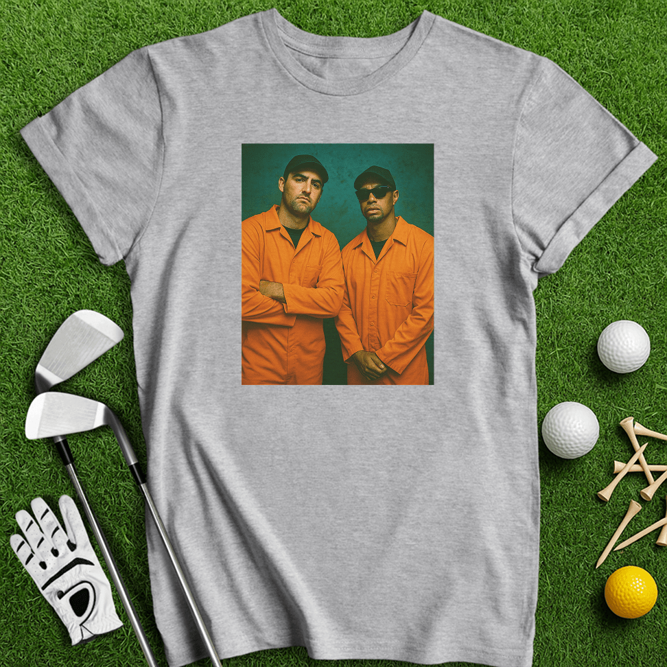 Scheffler Woods Mugshot T-shirt - TeeHee Golf Gear