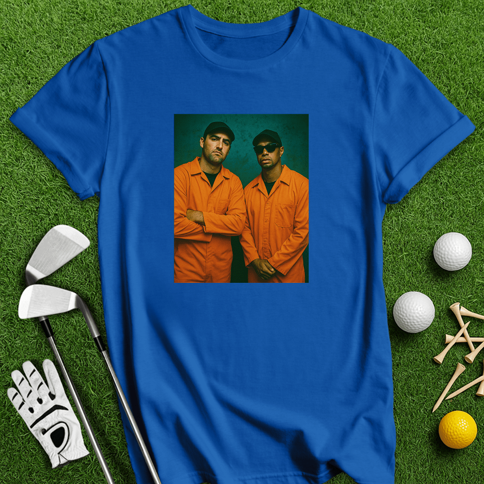 Scheffler Woods Mugshot T-shirt - TeeHee Golf Gear