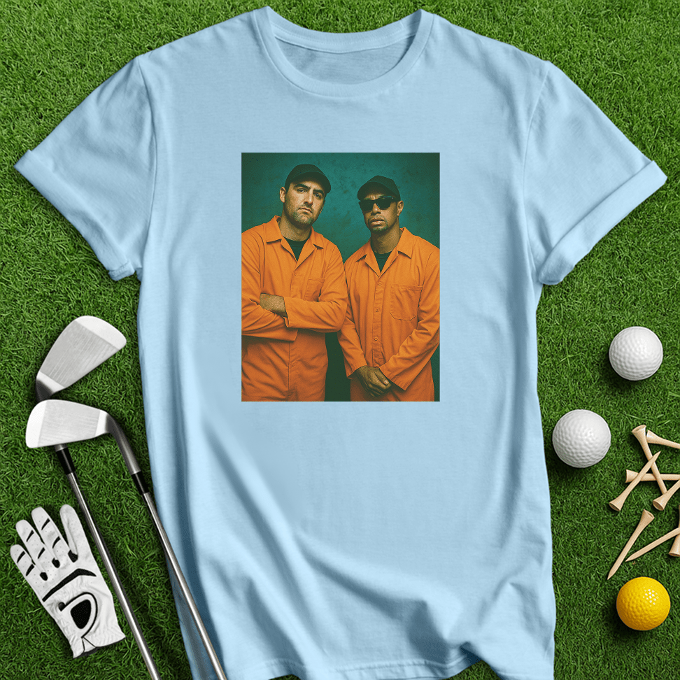 Scheffler Woods Mugshot T-shirt - TeeHee Golf Gear