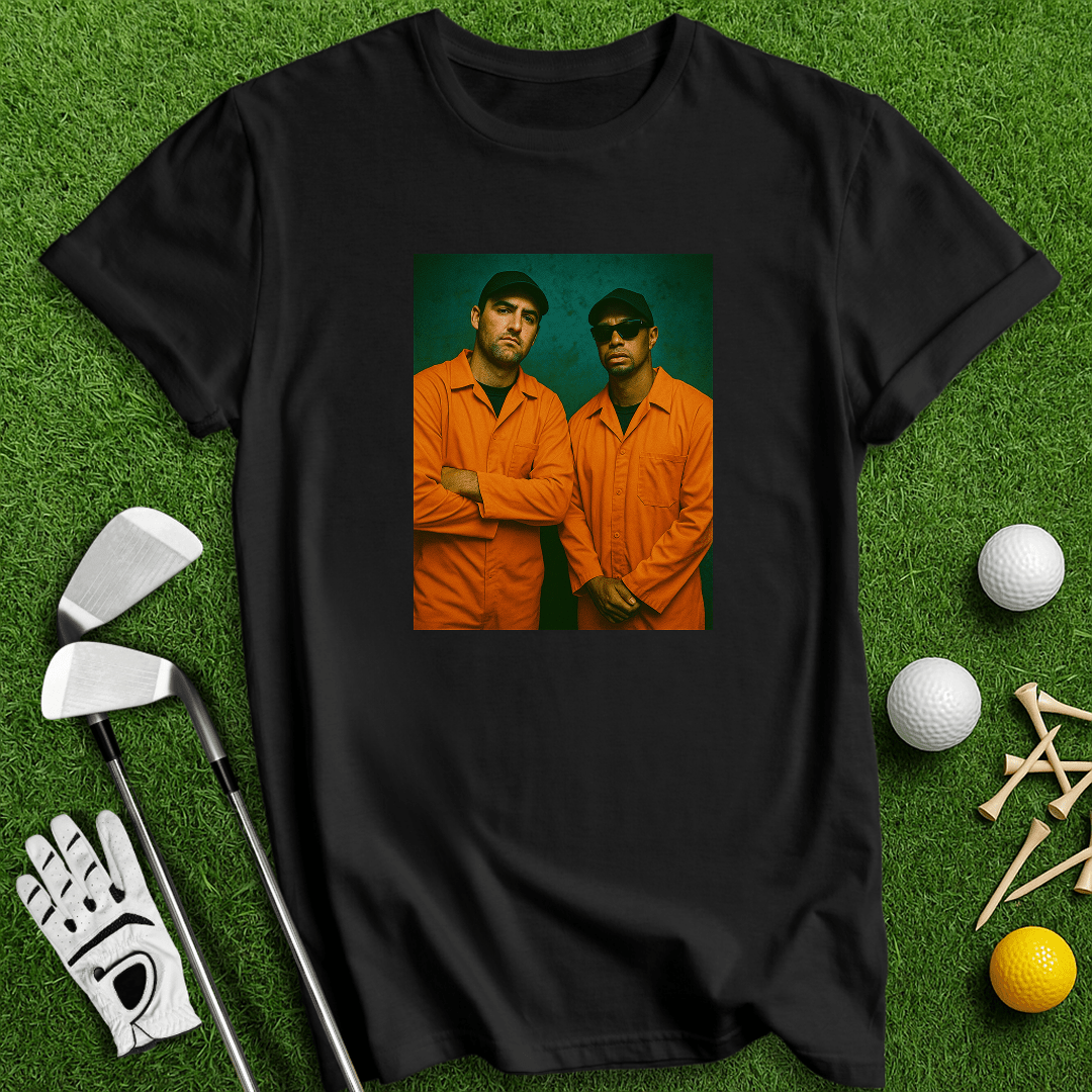 Scheffler Woods Mugshot T-shirt - TeeHee Golf Gear