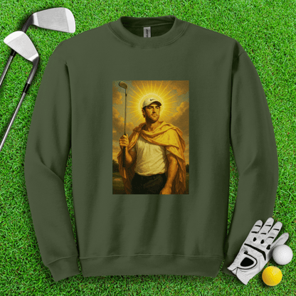 Scottie Scheffler God Crewneck - TeeHee Golf Gear