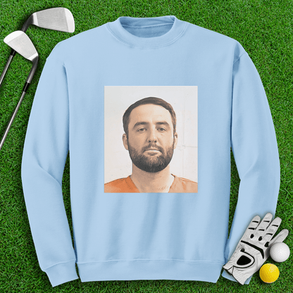 Scottie Scheffler Mugshot Crewneck - TeeHee Golf Gear