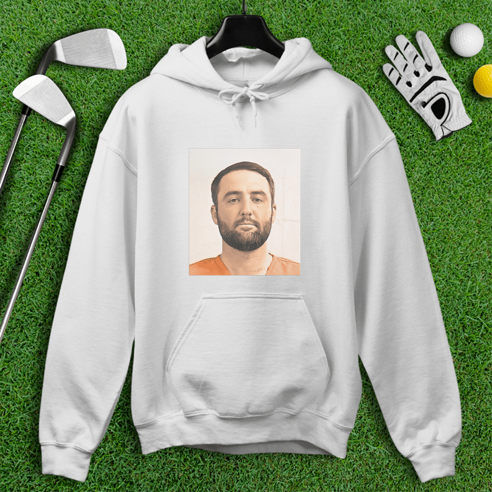 Scottie Scheffler Mugshot Hoodie - TeeHee Golf Gear