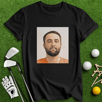 Scottie Scheffler Mugshot T-Shirt - TeeHee Golf Gear