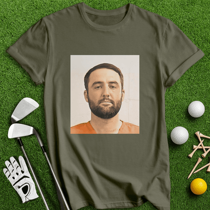 Scottie Scheffler Mugshot T-Shirt - TeeHee Golf Gear