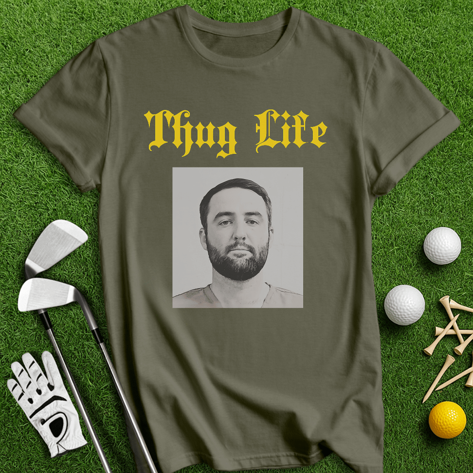 Scottie Scheffler Mugshot T-Shirt - TeeHee Golf Gear