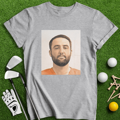 Scottie Scheffler Mugshot T-Shirt - TeeHee Golf Gear