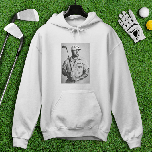 Scottie Scheffler Retro Mugshot Hoodie - TeeHee Golf Gear