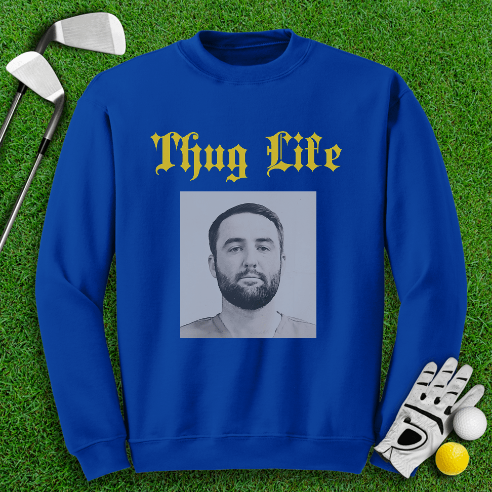 Scottie Scheffler Thug Life Crewneck - TeeHee Golf Gear