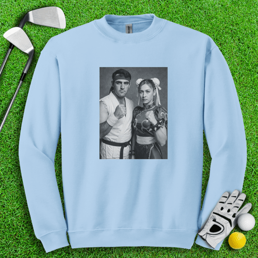 Scottie Scheffler VS. Nelly Korda Crewneck - TeeHee Golf Gear