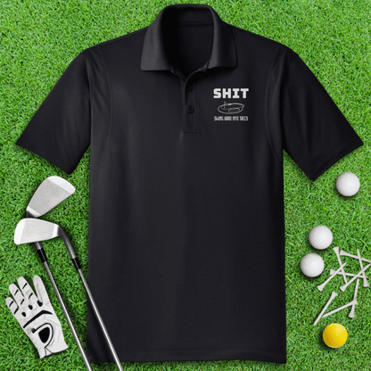 SHIT Golf Polo Shirt - TeeHee Golf Gear