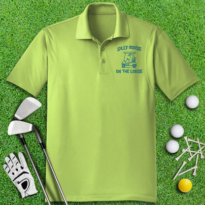 Silly Goose On The Loose Polo Shirt - TeeHee Golf Gear