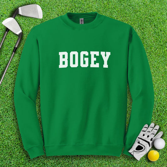 Simple Bogey Text Crewneck - TeeHee Golf Gear