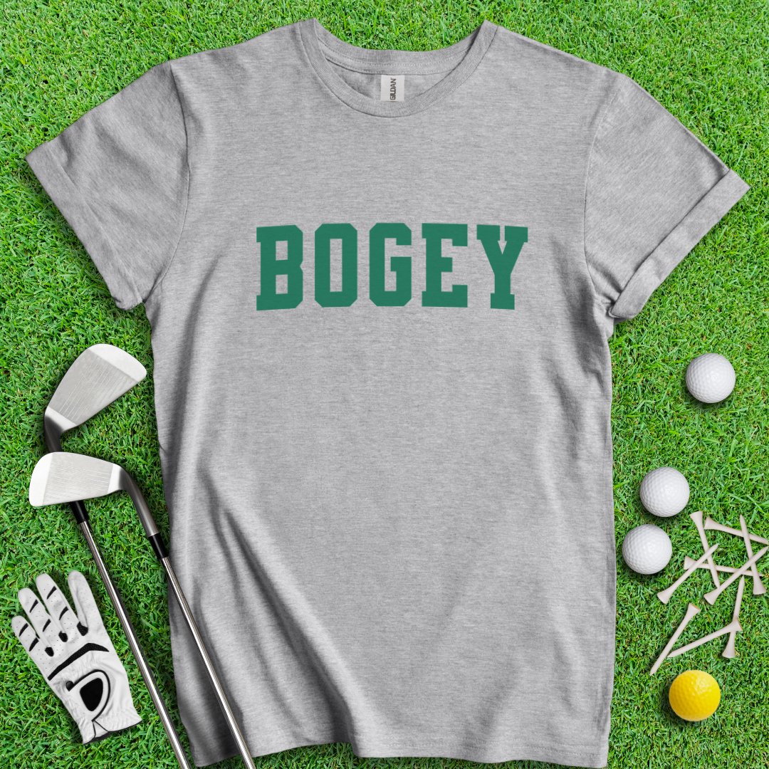 Simple Bogey Text T-shirt - TeeHee Golf Gear