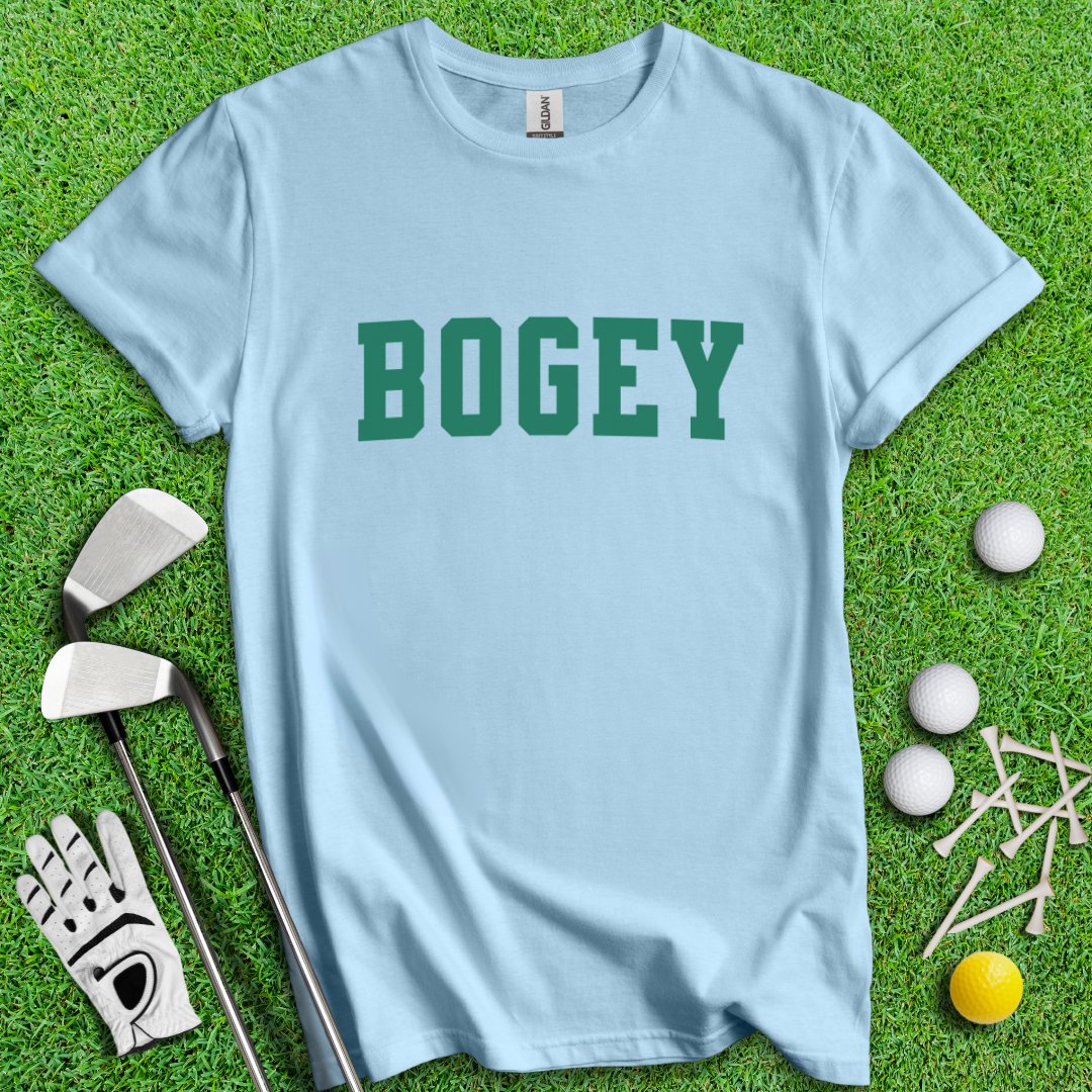 Simple Bogey Text T-shirt - TeeHee Golf Gear