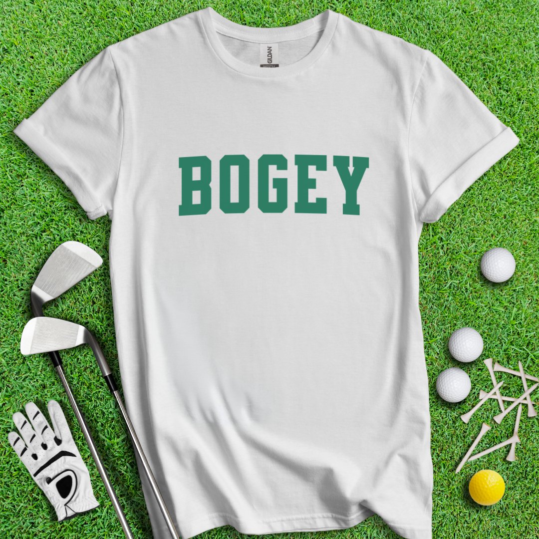 Simple Bogey Text T-shirt - TeeHee Golf Gear