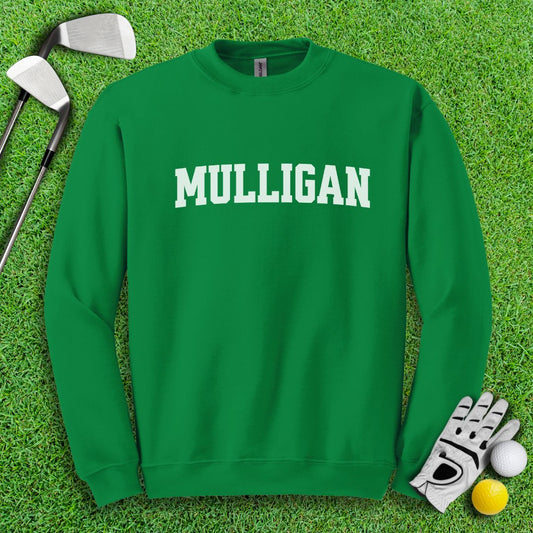 Simple Mulligan Text Crewneck - TeeHee Golf Gear