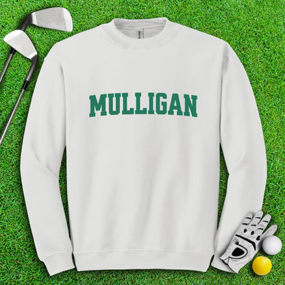 Simple Mulligan Text Crewneck - TeeHee Golf Gear
