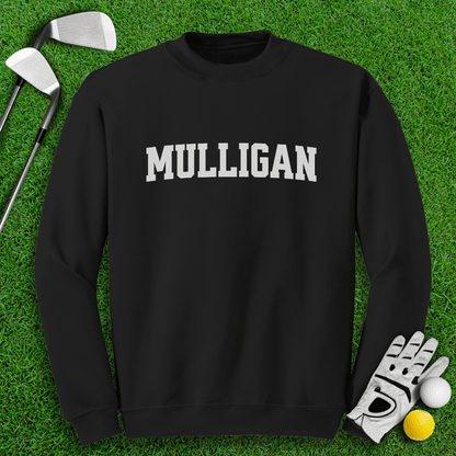 Simple Mulligan Text Crewneck - TeeHee Golf Gear