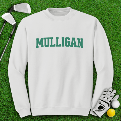 Simple Mulligan Text Crewneck - TeeHee Golf Gear
