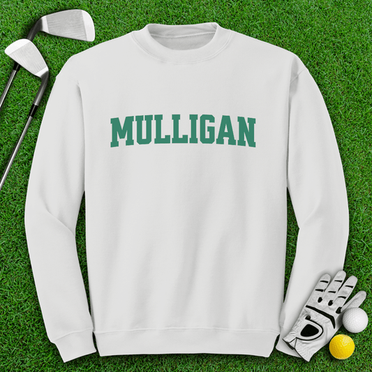 Simple Mulligan Text Crewneck - TeeHee Golf Gear