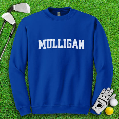 Simple Mulligan Text Crewneck - TeeHee Golf Gear