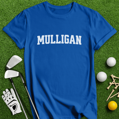 Simple Mulligan Text T-shirt - TeeHee Golf Gear