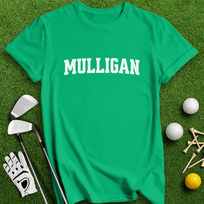 Simple Mulligan Text T-shirt - TeeHee Golf Gear