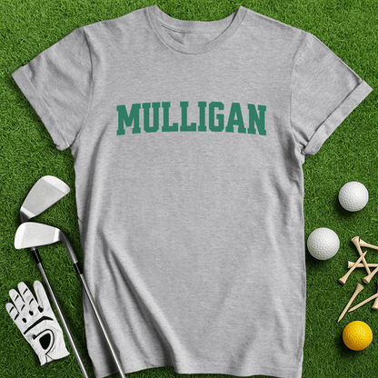 Simple Mulligan Text T-shirt - TeeHee Golf Gear