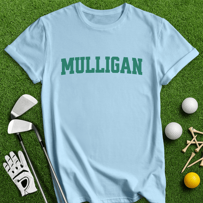 Simple Mulligan Text T-shirt - TeeHee Golf Gear