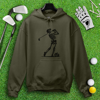 Skeleton Golfer Hoodie - TeeHee Golf Gear