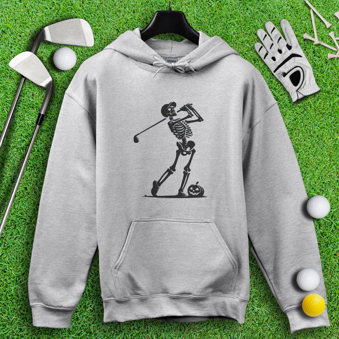 Skeleton Golfer Hoodie - TeeHee Golf Gear