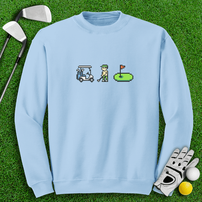 Skeleton Golfers Crewneck - TeeHee Golf Gear