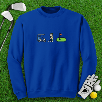 Skeleton Golfers Crewneck - TeeHee Golf Gear