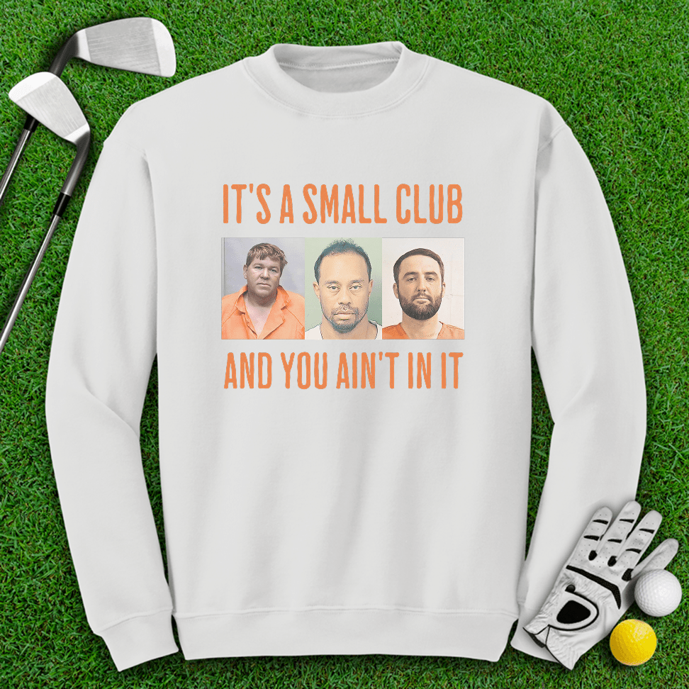 Small Club Mugshot Crewneck - TeeHee Golf Gear