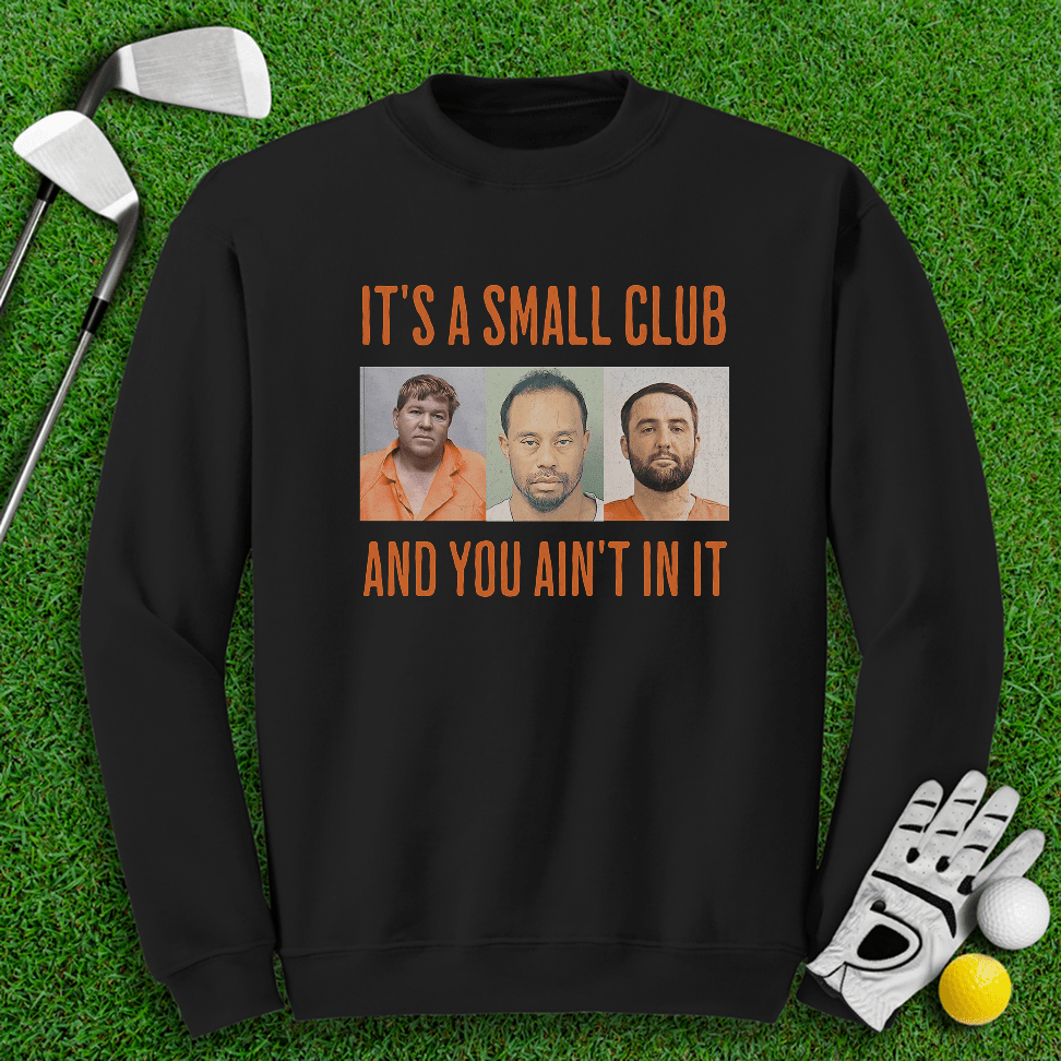 Small Club Mugshot Crewneck - TeeHee Golf Gear