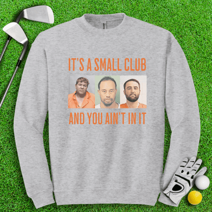 Small Club Mugshot Crewneck - TeeHee Golf Gear