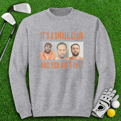 Small Club Mugshot Crewneck - TeeHee Golf Gear