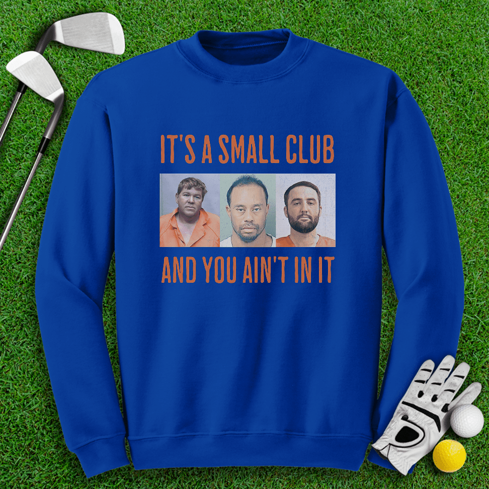 Small Club Mugshot Crewneck - TeeHee Golf Gear