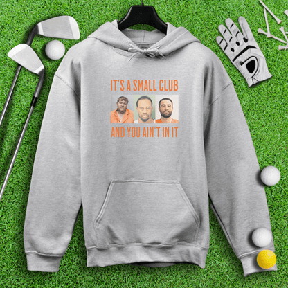 Small Club Mugshot Hoodie - TeeHee Golf Gear